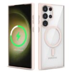 Galaxy S22 Ultra Kılıf Magsafe Wireless Şarj Özellikli Silikon Zore Ege Kapak - 