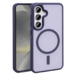 Galaxy S24 Kılıf Magsafe Şarj Özellikli Mat Arka Yüzey Zore Sio Kapak - 