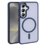 Galaxy S24 Kılıf Magsafe Şarj Özellikli Mat Arka Yüzey Zore Sio Kapak - 