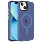 Apple iPhone 13 Kılıf Zore Magsafe Şarj Özellikli Buzlu Transparan C-Pro Sert Kapak - 