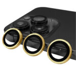 Apple iPhone 14 Pro Max Zore CL-07 Kamera Lens Koruyucu - Gold
