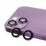 Apple iPhone 14 Zore CL-07 Kamera Lens Koruyucu - Siyah