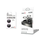 Apple iPhone 16 Zore CL-12 Premium Safir Parmak İzi Bırakmayan Anti-Reflective Kamera Lens Koruyucu - Pembe