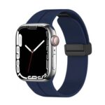 Apple Watch 7 42mm Zore KRD-84 Silikon Kordon - Lacivert