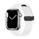 Apple Watch 7 42mm Zore KRD-84 Silikon Kordon - Beyaz