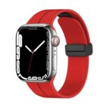 Apple Watch 7 42mm Zore KRD-84 Silikon Kordon - Kırmızı