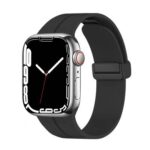 Apple Watch 7 42mm Zore KRD-84 Silikon Kordon - Siyah