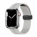 Apple Watch 7 42mm Zore KRD-84 Silikon Kordon - Starlight