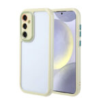 Galaxy S24 Kılıf Kamera Korumalı Renkli Kenar ve Çerçeve Tasarımlı Zore Vitamin Kapak - 