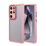 Galaxy S24 Ultra Kılıf Kamera Korumalı Renkli Kenar ve Çerçeve Tasarımlı Zore Vitamin Kapak - 