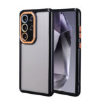 Galaxy S24 Ultra Kılıf Kamera Korumalı Renkli Kenar ve Çerçeve Tasarımlı Zore Vitamin Kapak - 