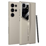 Galaxy S24 Ultra Kılıf Ultra İnce Kamera Korumalı Sert Rubber Zore Procase Kapak - Gold