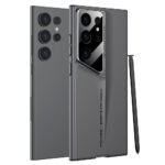 Galaxy S24 Ultra Kılıf Ultra İnce Kamera Korumalı Sert Rubber Zore Procase Kapak - Gri