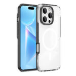 Apple iPhone 16 Pro Max Kılıf Magsafe Şarj Özellikli Çıkarılabilir Arka Yüzeyli Zore Polar Kapak - Siyah