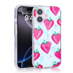 Apple iPhone 16 Serisi Kılıf Magsafe Şarj Özellikli Zore Stilo Kapak - Pembe-Mavi Apple Apple iPhone 16