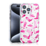 Apple iPhone 16 Serisi Kılıf Magsafe Şarj Özellikli Zore Stilo Kapak - Pembe Apple Apple iPhone 16 Pro