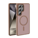 Galaxy S25 Ultra Kılıf Magsafe Şarj Özellikli Mat Arka Yüzey Zore Sio Kapak - Bej