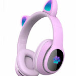 Zore L400 Bluetooth Kulaklık - Mor