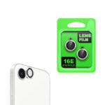 Apple iPhone 16E Zore CL-07 Kamera Lens Koruyucu - Gümüş