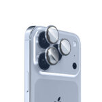 Apple iPhone 17 Pro-İP 17 Pro Max Zore Mikro Kamera Lens Koruyucu - Lacivert